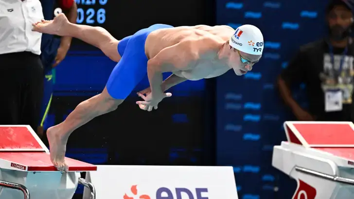 Léon Marchand emmène les Français vers leur première médaille aux championnats d’Europe