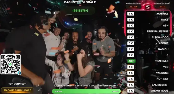 Jamais un streamer du ZEvent n’a autant récolé que Mastu