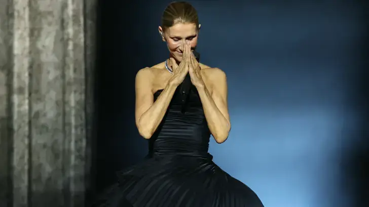 « Please don’t stop the music » : L’émotion de Céline Dion obligée de sécher ses larmes