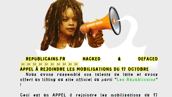 Pirates des Caraïbes, Bally Bagayoko… Le site des Républicains piraté avant le 17 octobre